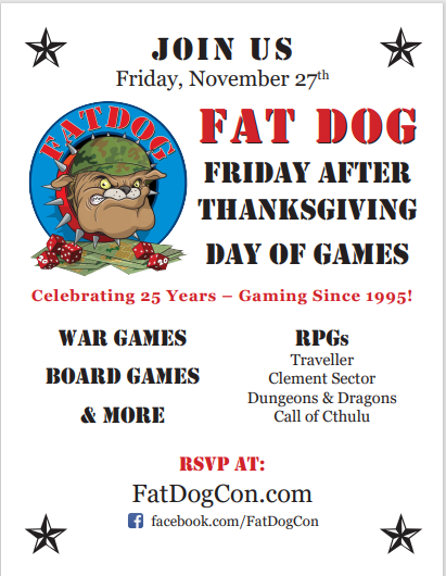 FATDOG (Friday After Thanksgiving Day of Gaming)