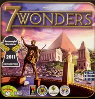 7 Wonders, Game Master Dave Played.
