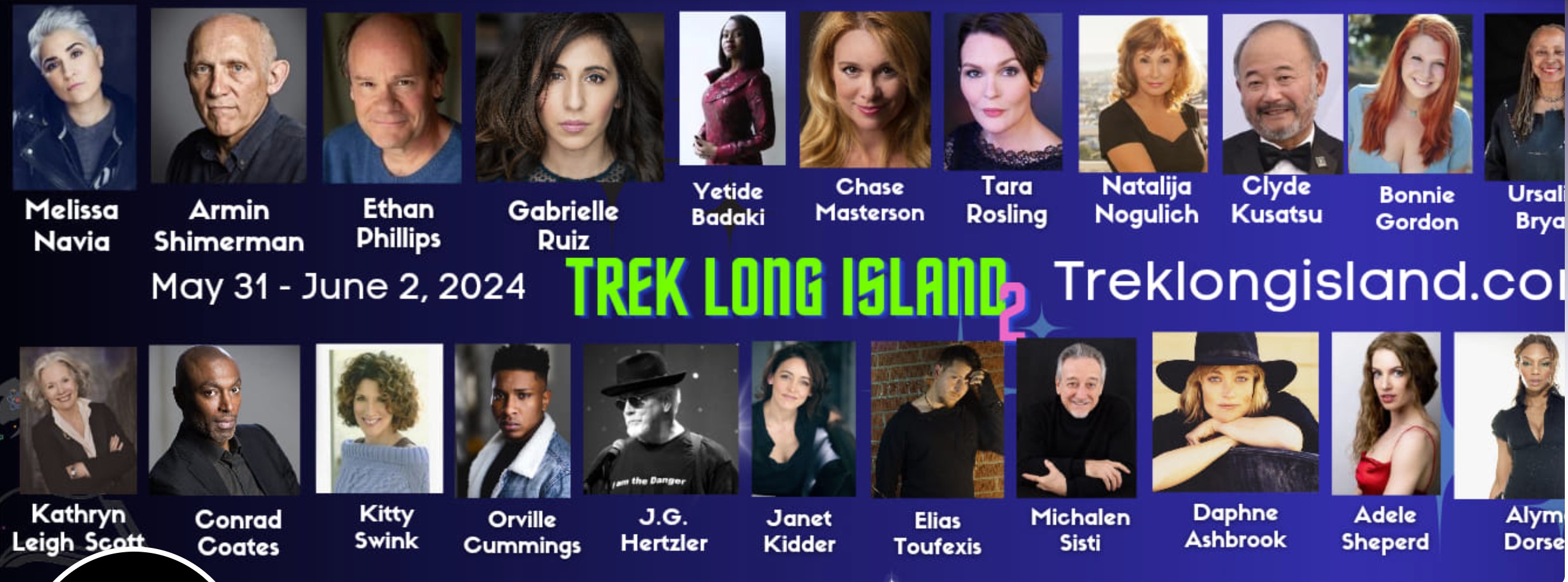 Have fun and make some new friends! Enjoy a Star Trek Convention.