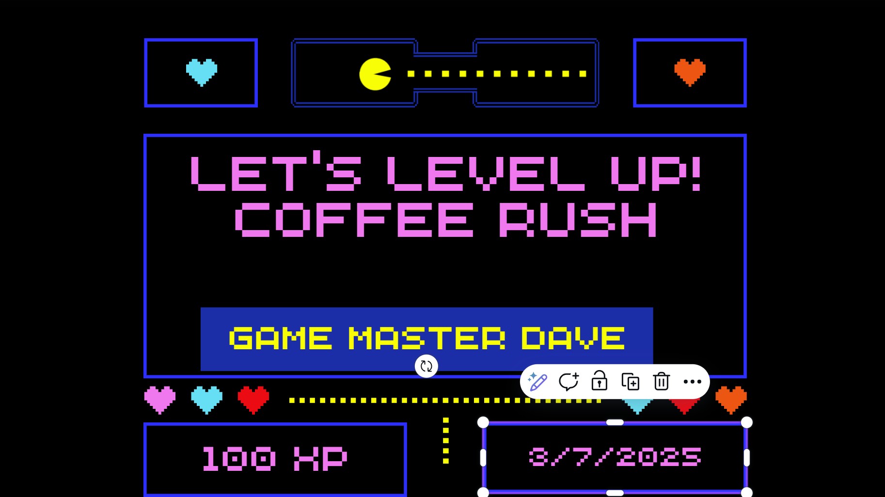 Let’s Level Up!  Local Events and Coffee Rush Board Game!