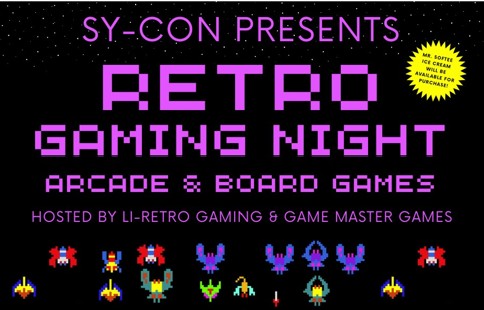 Retro Game Night at the Syosset Public Library, Friday, 1/16/2026, 6:30-8:30pm, FREE! Have fun and make some new friends!